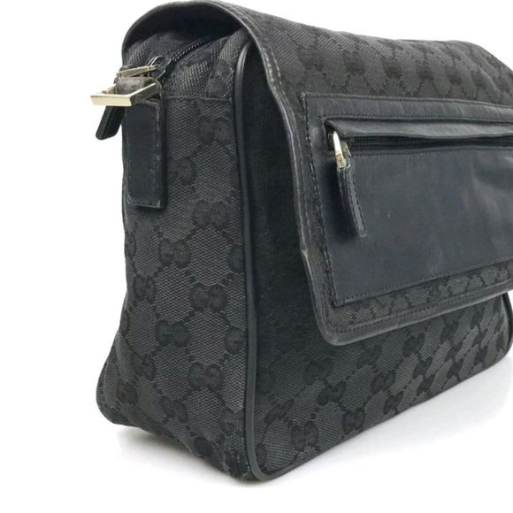 Gucci Bag Shoulder Bag GG CANVAS 019 0375 001553 Authentic - Picture 5 of 13